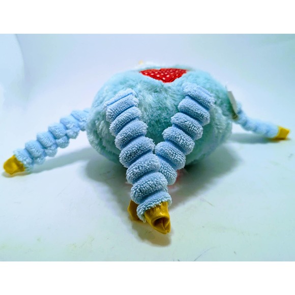 Valentine's Day Gift Make Believe Ideas Unicorn Plush Green Pink Fur & Heart 8" - Picture 5 of 5